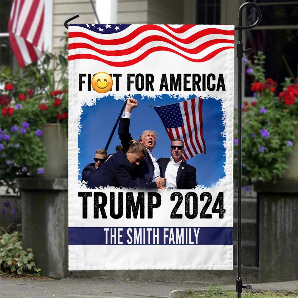 Fi**t For America Trump 2024 Garden Flag TH10 63075