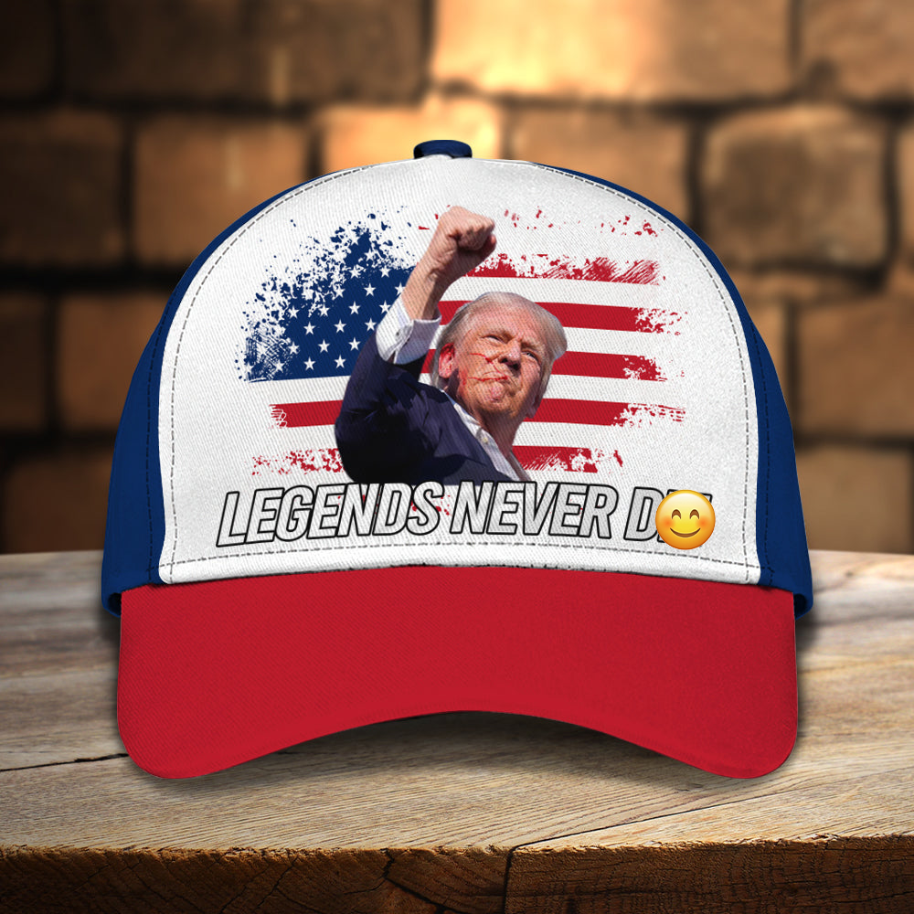 Legends Never D** Donald Trump 2024 Classic Cap TH10 63189