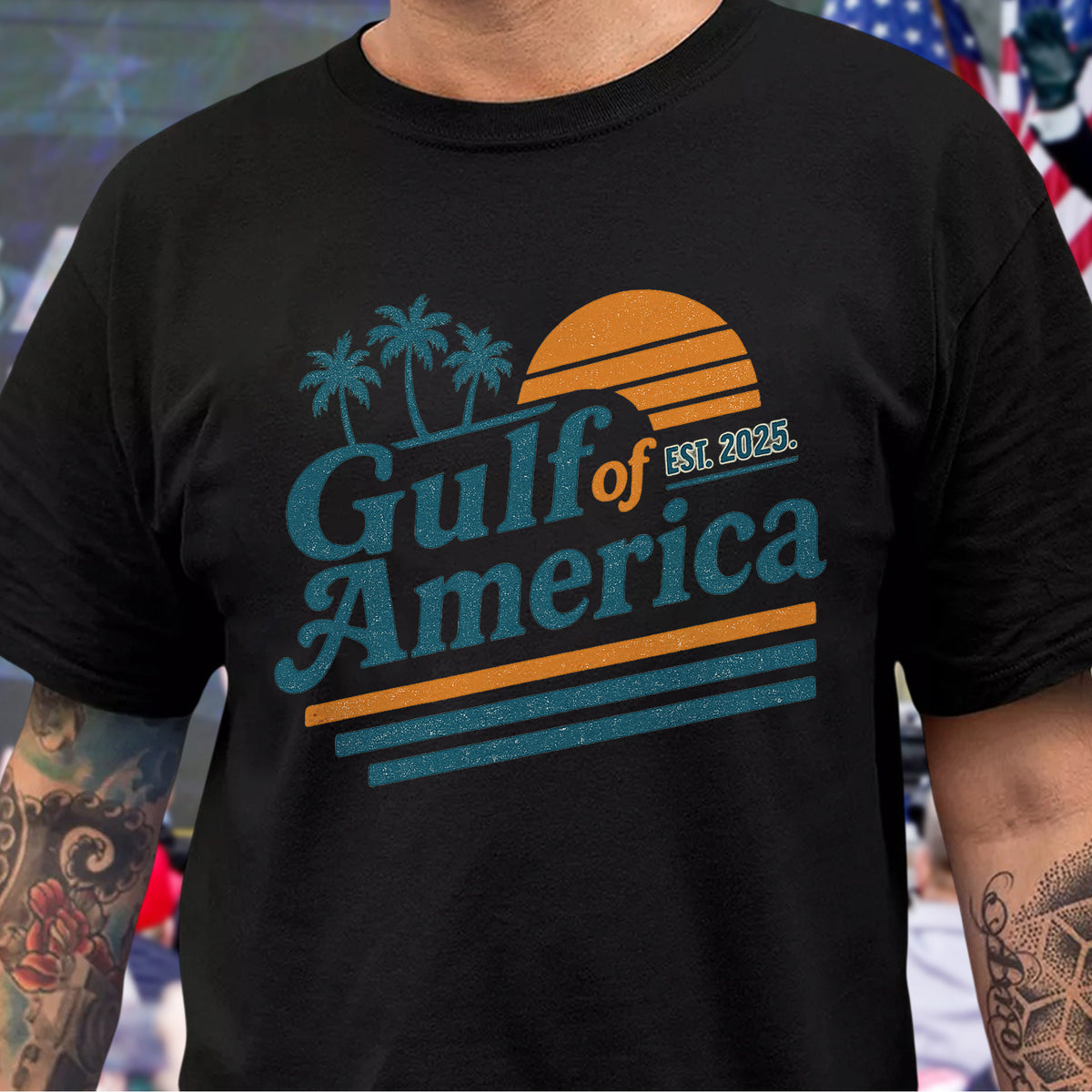 Gulf Of America Dark Shirt Funny Gift LM32 65345