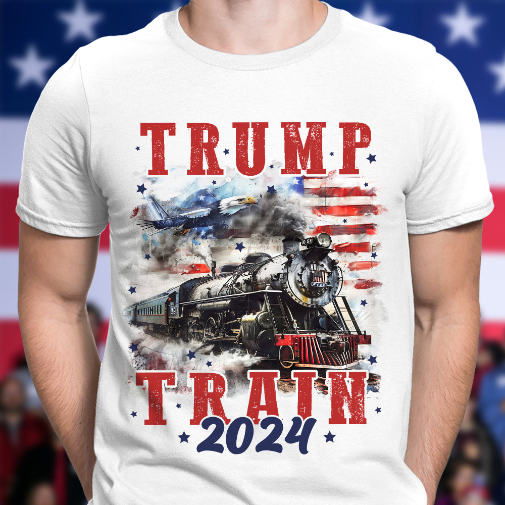 Trump Train 2024 President Trump Bright Shirt N304 HA75 62924