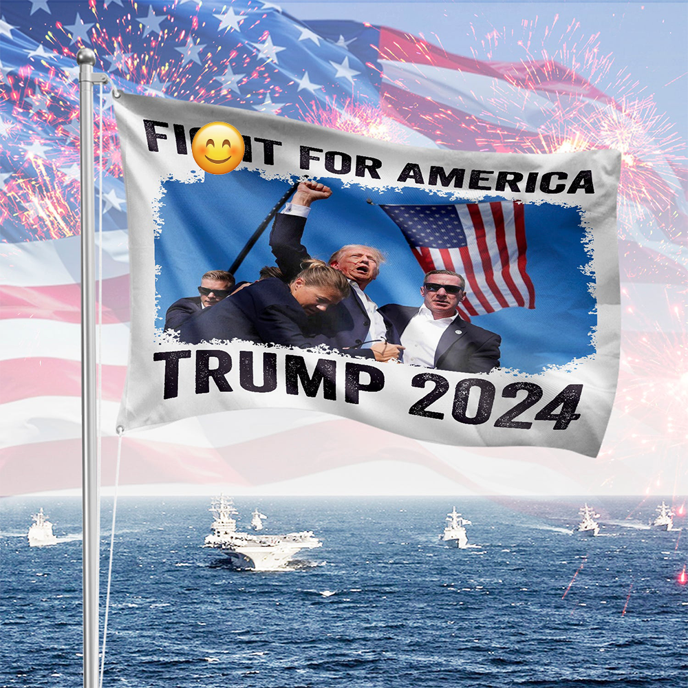 Fi**t For America Donald Trump House Flag TH10 63067