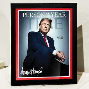 President Donald Trump Person Of The Year Picture Frame TH10 64279