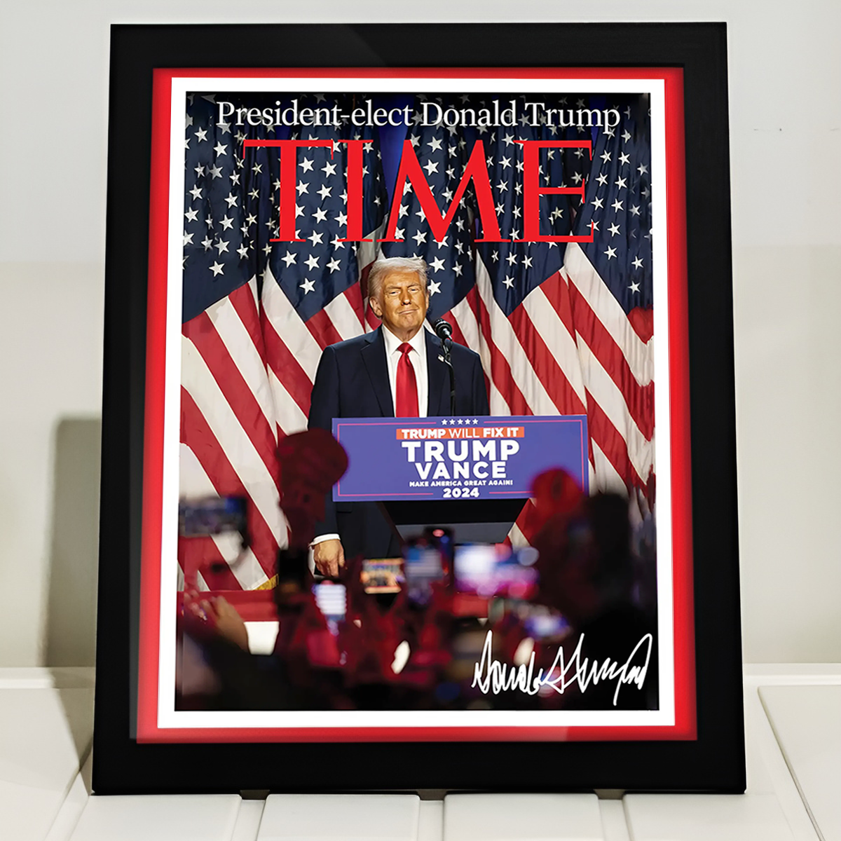 President Donald Trump Person Of The Year Picture Frame TH10 64273