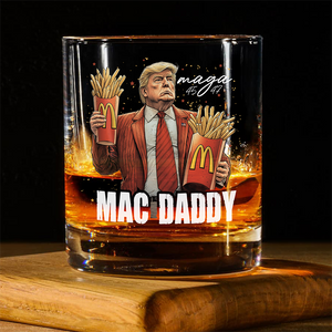 Mac Daddy Trump Fun Unique Whisky Glass For Trump Fan LM32 63827