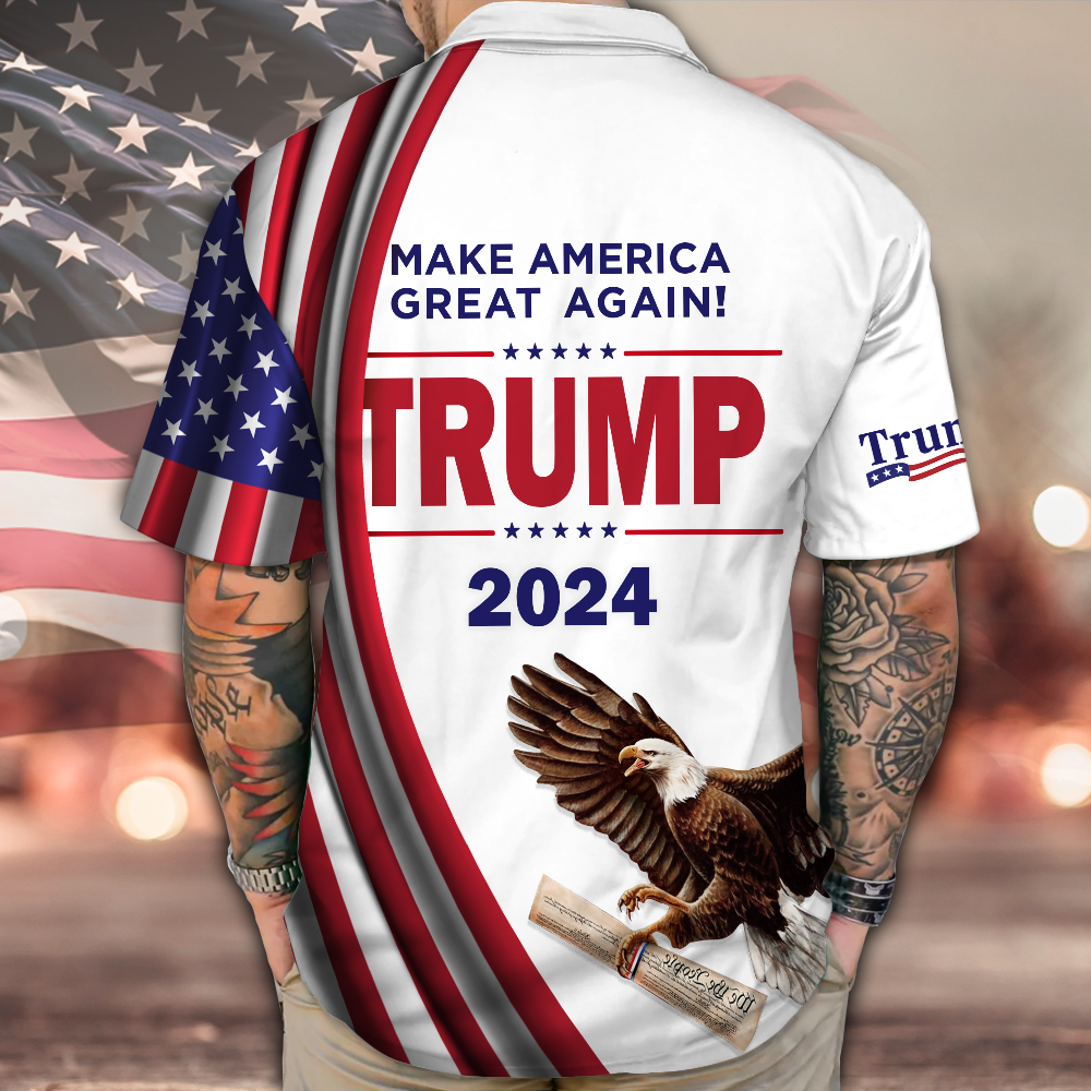 One Nation Under God Trump Hawaii Shirt N304 62522