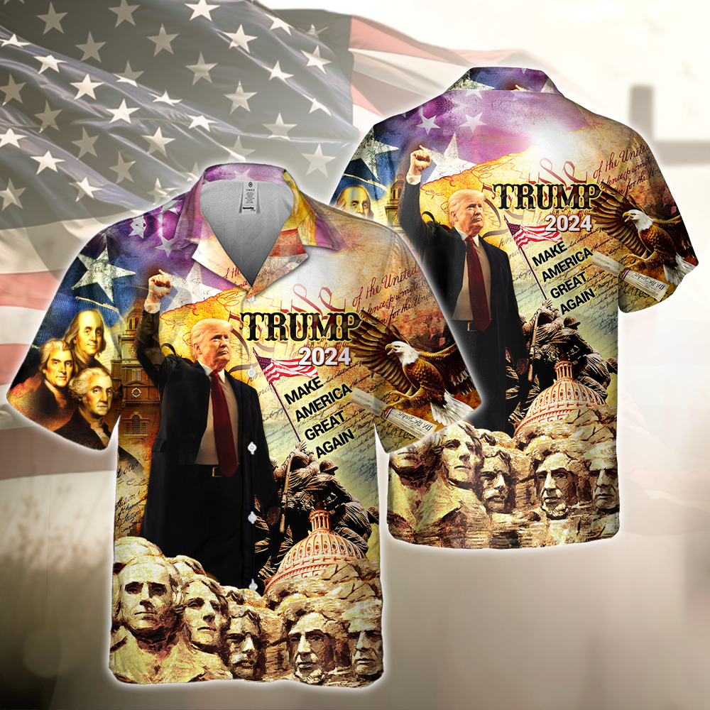 Make America Great Again Trump 2024 Hawaii Shirt N369 62524