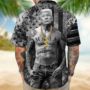 Funny Donald Trump Gangters Hawaii Shirt T286 62456