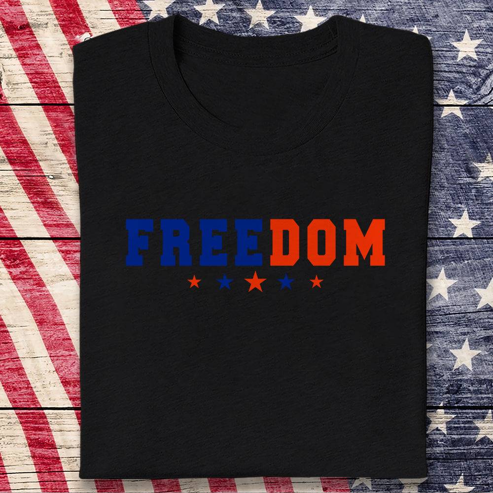 Charlie Kirk Freedom Dark Shirt HA75 64534