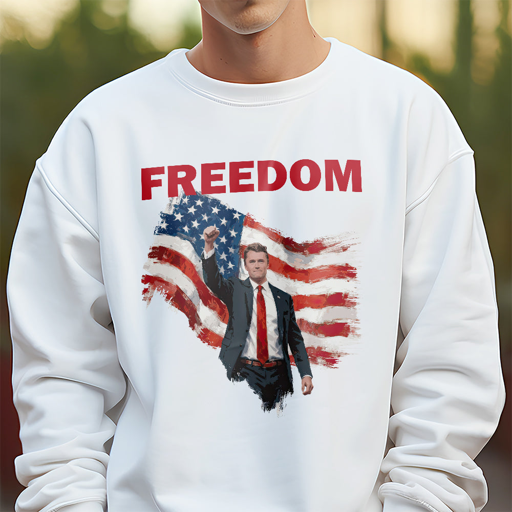 Freedom Stand With Charlie Kirk Bright Shirt HA75 64570
