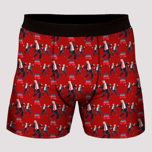 Trump Dancing Victory Men's Boxer Briefs Funny Gift N304 HA75 64200