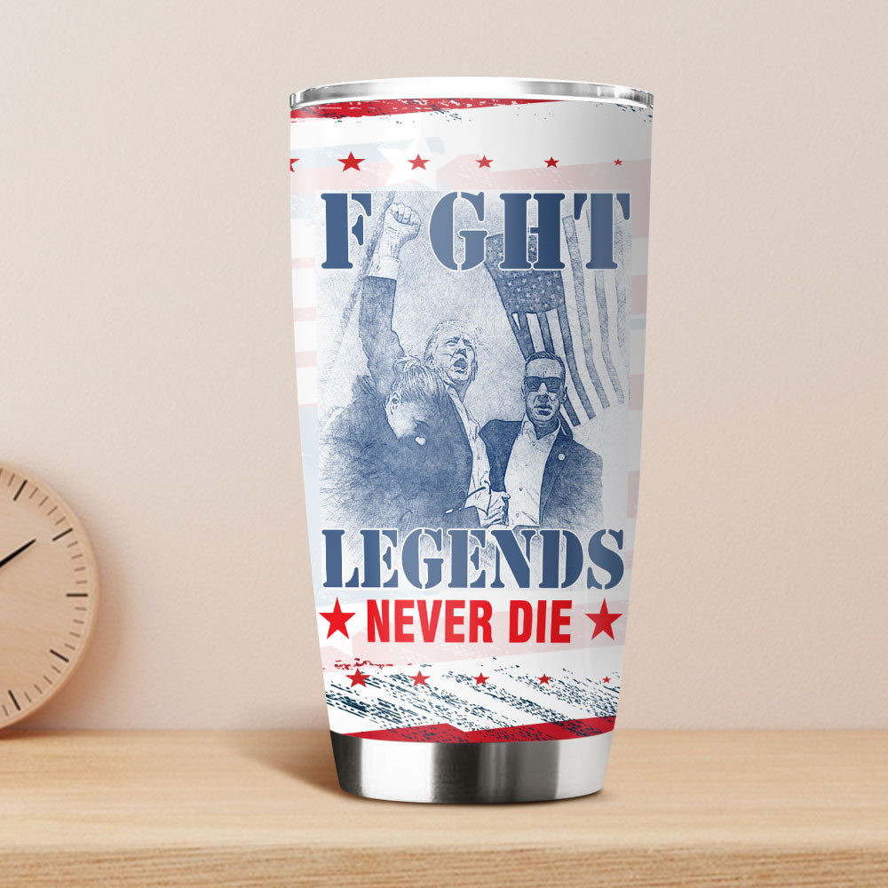 Fi**t Legends Never D** Trump 2024 Fat Tumbler HO82 63102