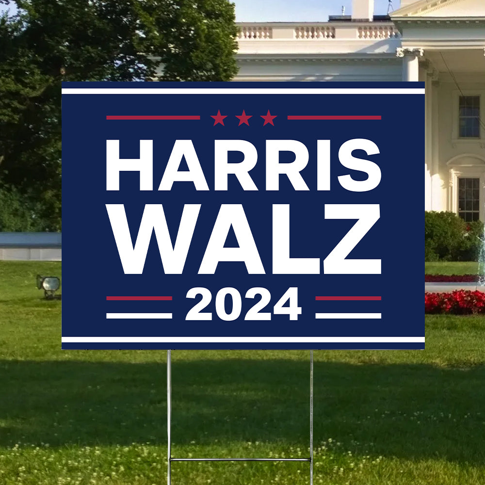 Harris Walz 2024 Political Yard Sign HO82 65032