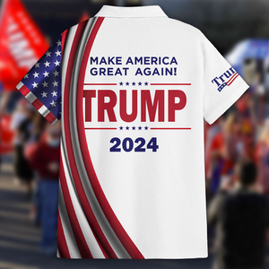 Make America Great Again Trump Signature Polo Shirt HA75 63186