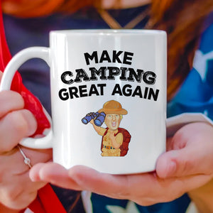 Donald Trump Make Camping Great Again Mug TH10 64153