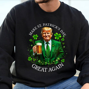 Trump Make ST. Patricks Day Great Again Dark Shirt CH07 67252