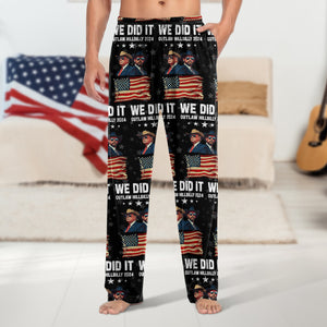 We Did It Outlaw Hillbilly 2024 Trump Vance Sweatpants Christmas Gift For Trump Lovers HA75 67004