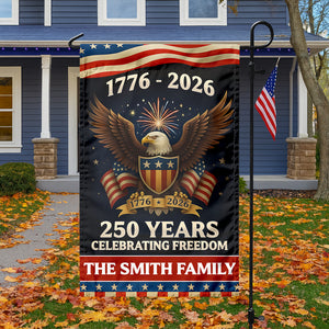 250 Years American Anniversary Flag 250th Anniversary USA Garden Flag CH07 910046