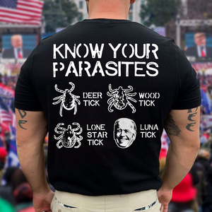 Know Your Parasites Trump Back Shirt N369 62665