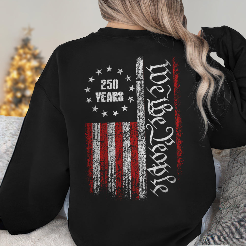 250 Years America Independence We The People US Back Side Dark Shirt HA75 897392