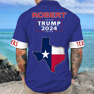 USA Flag Funny Trump Hawaiian Shirt TH10 62611