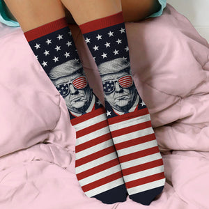 Personalized Together We Can Create Change US Election Middle Tube Socks HO82 65504