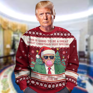 I Look For A Great Christmas With You Ugly Sweater HA75 64036