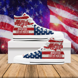 Legends Never D** Trump 2024 High Top Shoes HO82 63282