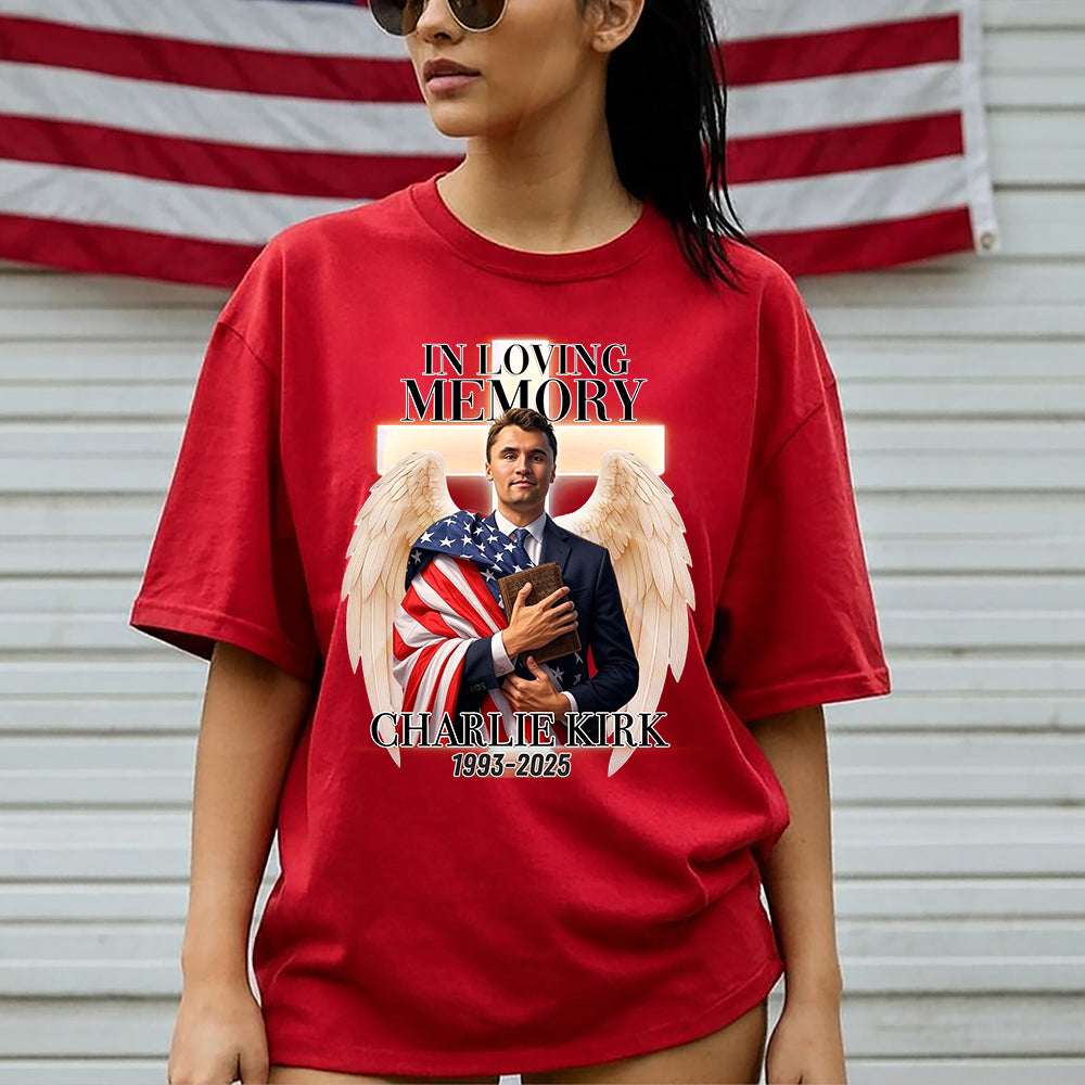 Charlie Kirk In Loving Memory Bright Shirt HO82 N369 66022