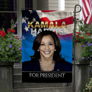 Kamala Harris Portrait Flag Garden Flag TH10 63497