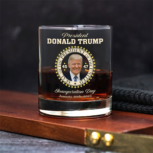 President Donald Trump Whisky Glass HA75 63958