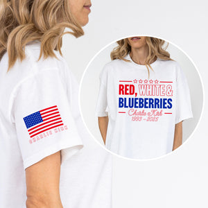 Red, White & Blueberries Charlie Kirk Shirt TH10 64519