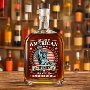 250 Year Of American Independence Whiskey Bottle LM32 895299