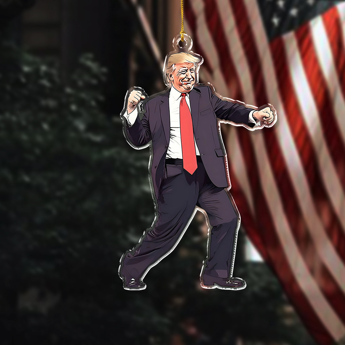 President Trump Acrylic Ornament TH10 64021