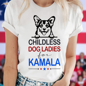 Childless Dog Ladies For Kamala Shirt Bright Shirt TH10 63353