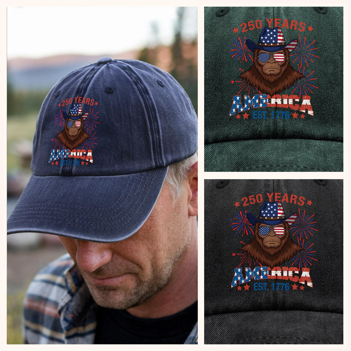 America 250 Years Baseball Cap TH10 894631