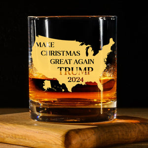 Trump Will Protect America's Legacy in 2024 – Make America Great Again Whisky Glass HA75 63775