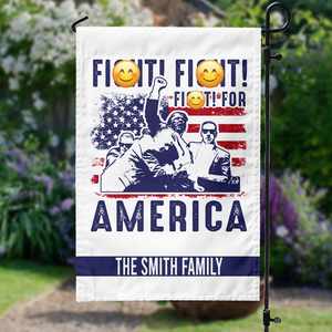 Fi**t Fi**t Fi**t For America Garden Flag TH10 63079