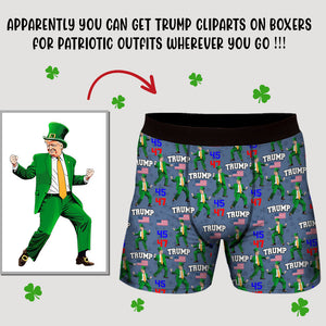 Trump Irish Dancing - Perfect Men's Boxer Brief For Party Day LM32 65187