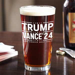 Make America Great Again Trump Vance 2024 Beer Glass LM32 63701