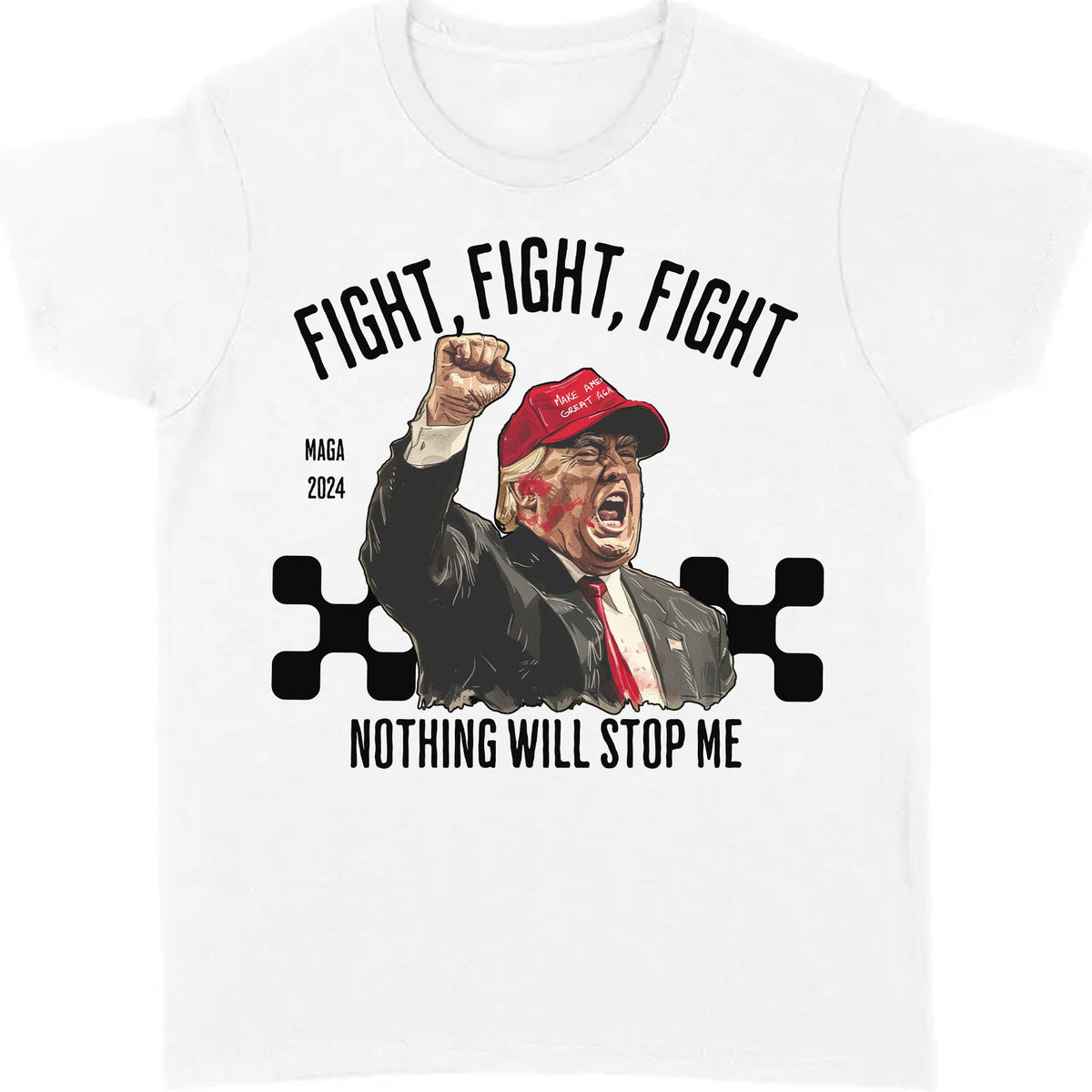 Nothing Will Stop Me | Trump Fi**t 2024 Shirt Pennsylvania Rally | Shirt Bright C1117 - GOP
