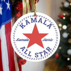 Kamala Harris All Star Ceramic Ornament TH10 63495