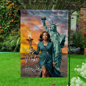 Let's Make Herstory Kamala Harris Garden Flag TH10 63377