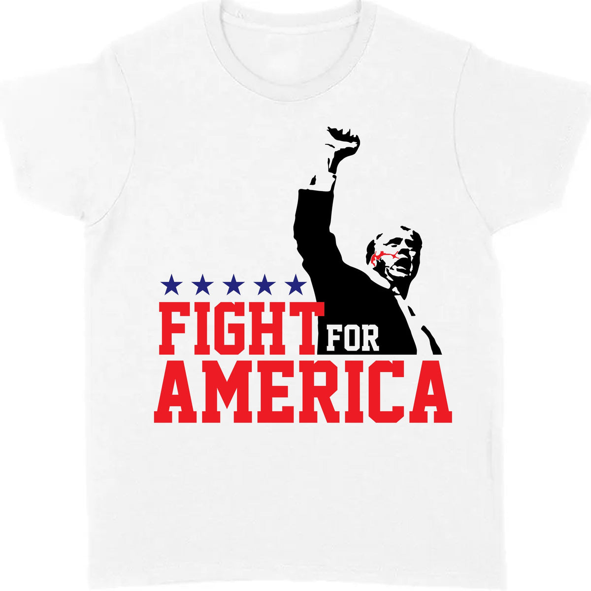 Fi**t For America Shirt | Trump Sh*t Fi**t Shirt | Donald Trump Shirt Bright C1110 - GOP