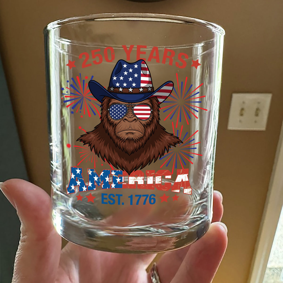 America 250 Years Whiskey Glass TH10 894627