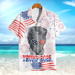 Trump 2025 Independence Day American Hawaii Shirt LM32 65255