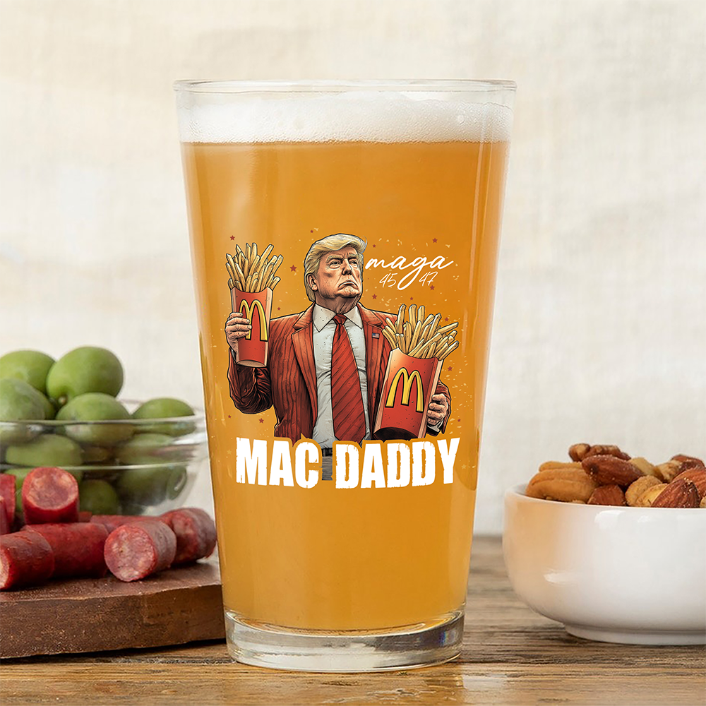 Mac Daddy Trump Fun Unique Beer Glass For Trump Fan LM32 63825