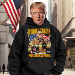 Donald Trump Prays for California Dark Shirt California Strong 2025 Shirt CH07 67280