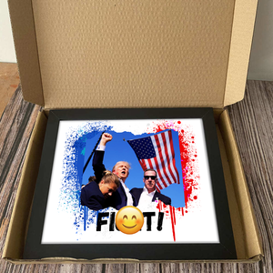 Donald Trump Fi**t For America Picture Frame TH10 63425