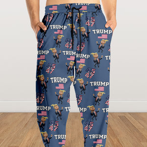 President Trump 45th & 47th Sweatpants Trump Dancing Funny Gift N304 HA75 67142