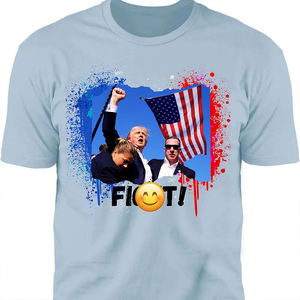 Trump Fi**t 2024 Shirt Pennsylvania Rally, Shirt Bright C1111 - GOP